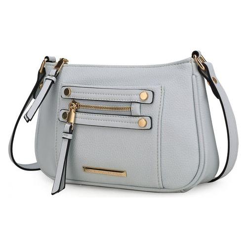 Load image into Gallery viewer, Essie Crossbody Handbag in Vegan Leather - The Sculpted Elegance of Everyday Luxury
