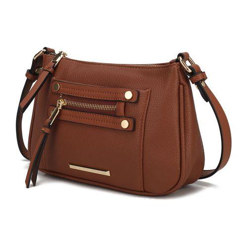 Load image into Gallery viewer, Essie Crossbody Handbag in Vegan Leather - The Sculpted Elegance of Everyday Luxury
