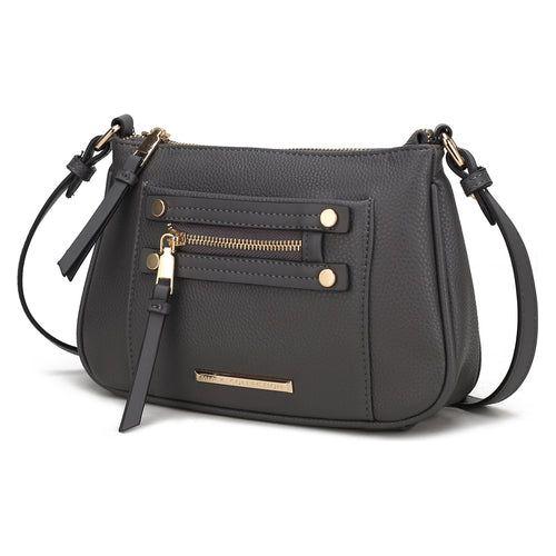 Load image into Gallery viewer, Essie Crossbody Handbag in Vegan Leather - The Sculpted Elegance of Everyday Luxury
