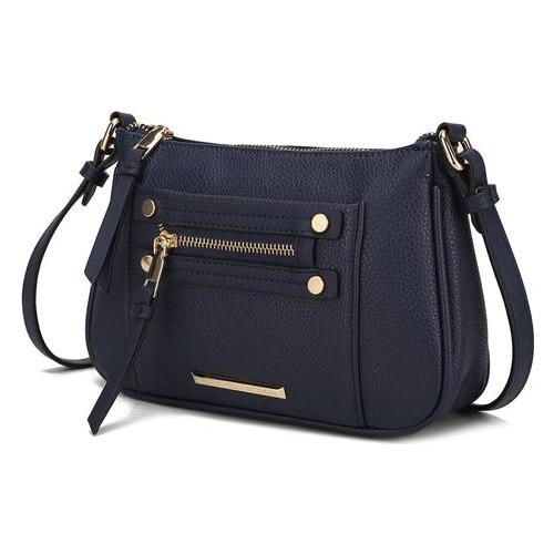 Load image into Gallery viewer, Essie Crossbody Handbag in Vegan Leather - The Sculpted Elegance of Everyday Luxury
