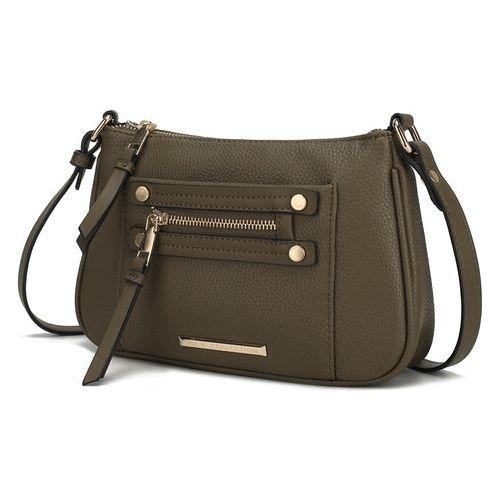 Load image into Gallery viewer, Essie Crossbody Handbag in Vegan Leather - The Sculpted Elegance of Everyday Luxury
