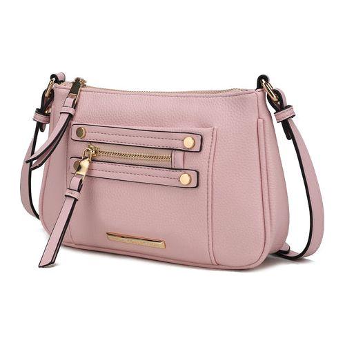 Load image into Gallery viewer, Essie Crossbody Handbag in Vegan Leather - The Sculpted Elegance of Everyday Luxury
