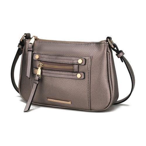 Load image into Gallery viewer, Essie Crossbody Handbag in Vegan Leather - The Sculpted Elegance of Everyday Luxury
