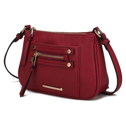 Load image into Gallery viewer, Essie Crossbody Handbag in Vegan Leather - The Sculpted Elegance of Everyday Luxury
