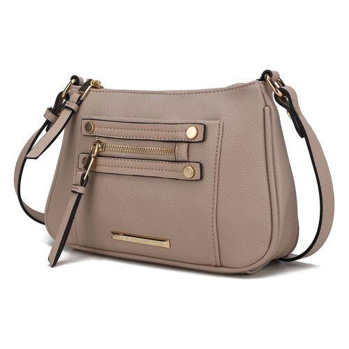 Load image into Gallery viewer, Essie Crossbody Handbag in Vegan Leather - The Sculpted Elegance of Everyday Luxury
