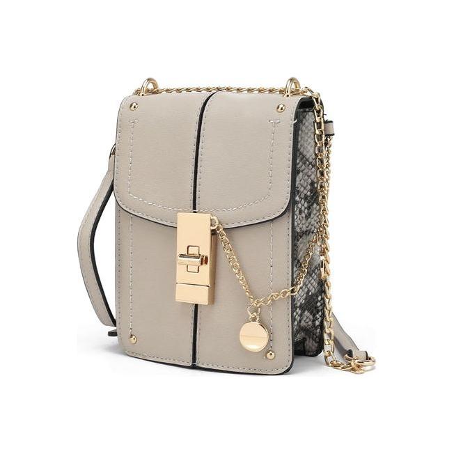 Iona Crossbody Handbag in Luxurious Vegan Leather