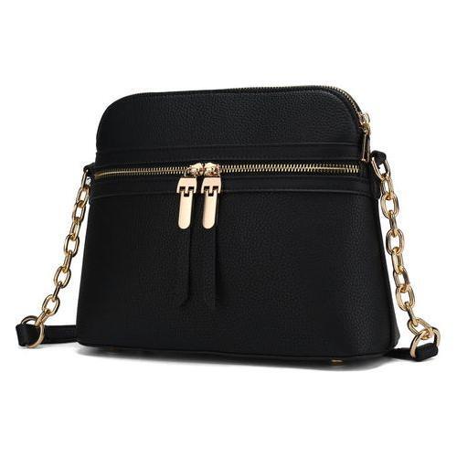 Load image into Gallery viewer, Kelisse Solid Crossbody Handbag Vegan Leather Women
