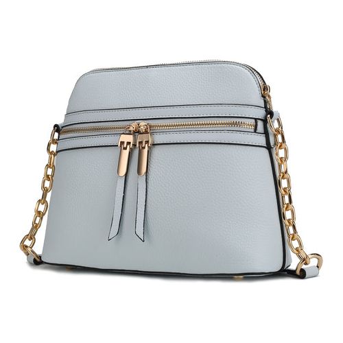 Kelisse Solid Crossbody Handbag: Timeless Elegance in Vegan Leather