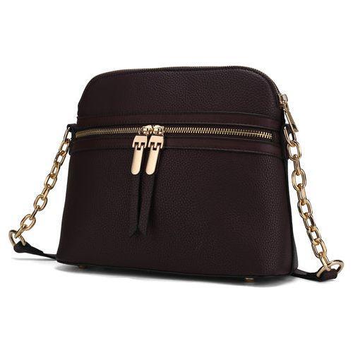 Kelisse Solid Crossbody Handbag Vegan Leather Women