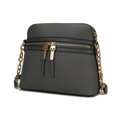 Kelisse Solid Crossbody Handbag: Timeless Elegance in Vegan Leather