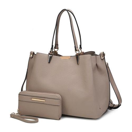 Kane Vegan Leather Women Satchel Bag with Wallet