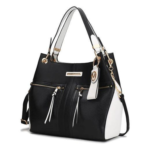 Load image into Gallery viewer, Sofia Tote with Keyring - A Luxury Experience in Vegan Leather
