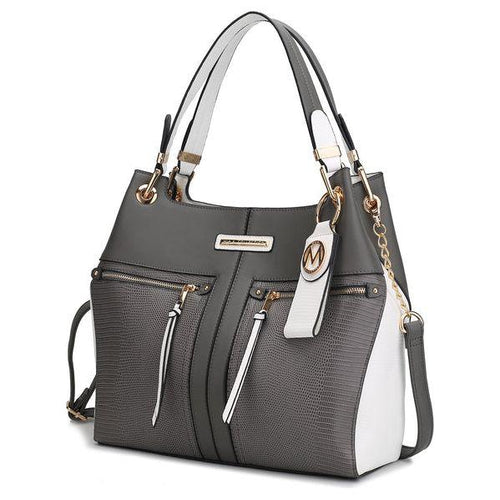 Load image into Gallery viewer, Sofia Tote with Keyring - A Luxury Experience in Vegan Leather
