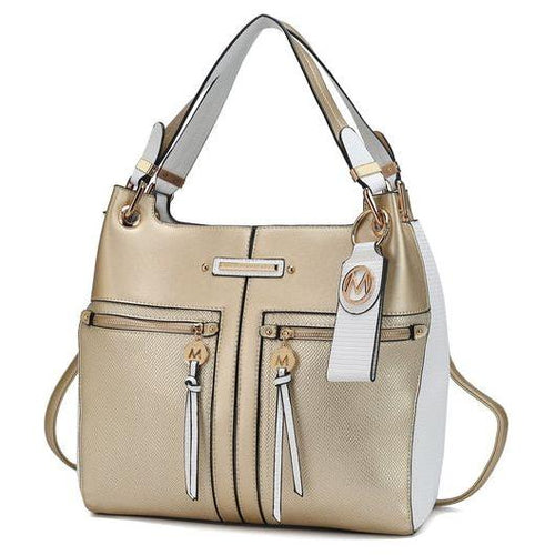 Load image into Gallery viewer, Sofia Tote with Keyring - A Luxury Experience in Vegan Leather
