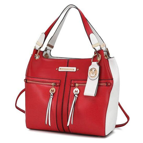 Load image into Gallery viewer, Sofia Tote with Keyring - A Luxury Experience in Vegan Leather
