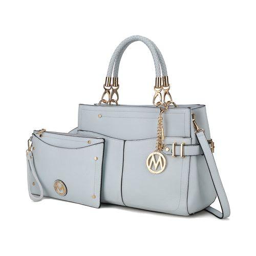 Load image into Gallery viewer, MKF Collection Tenna Vegan Leather Women Satchel Bag by Mia K
