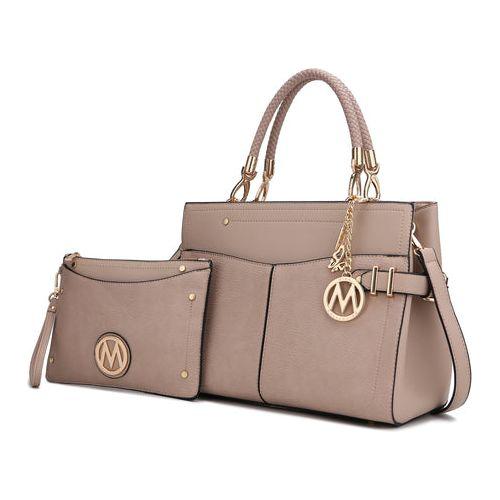 Load image into Gallery viewer, MKF Collection Tenna Vegan Leather Women Satchel Bag
