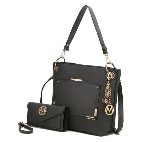 Load image into Gallery viewer, MKF Collection Grace Vegan Leather Women Tote Bag with Wallet
