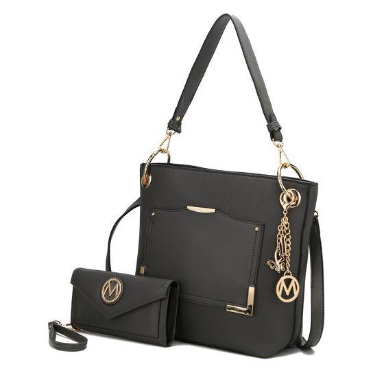 MKF Collection Grace Vegan Leather Women Tote Bag with Wallet By Mia k