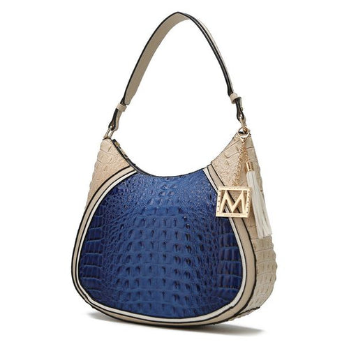 Load image into Gallery viewer, Nayra Embossed Hobo Bag
