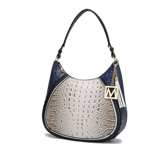 Load image into Gallery viewer, Nayra Embossed Hobo Bag
