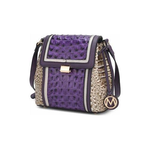 MKF Collection Jamilah Crossbody Vegan Leather Elegance