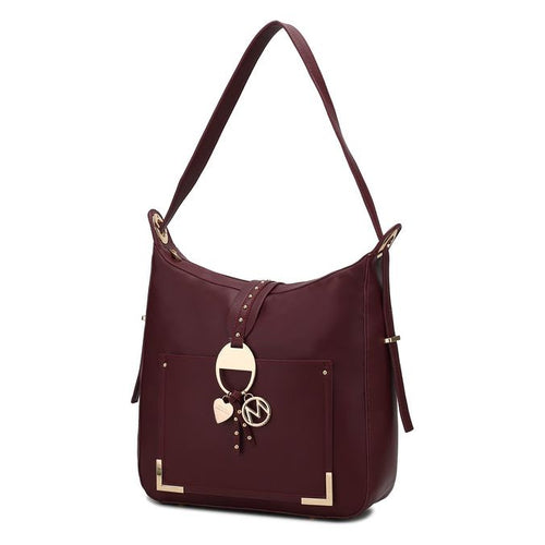 Load image into Gallery viewer, Elianna Hobo Bag - Luxurious Vegan Leather Elegance
