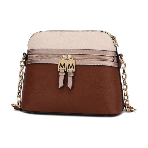 Load image into Gallery viewer, Karelyn Crossbody Handbag – Luxurious Vegan Leather Elegance
