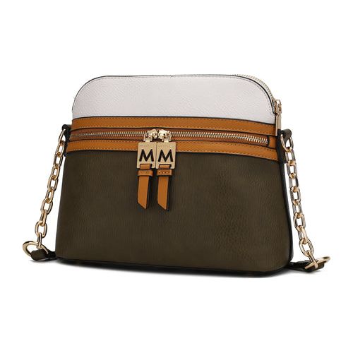 Load image into Gallery viewer, Karelyn Crossbody Handbag – Luxurious Vegan Leather Elegance
