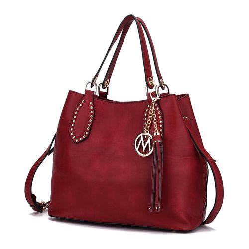 Lana Vegan Leather Satchel Bag