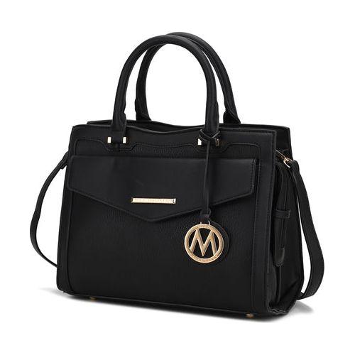 Load image into Gallery viewer, Mia K. Alyssa Satchel - Elegant Vegan Leather Handbag
