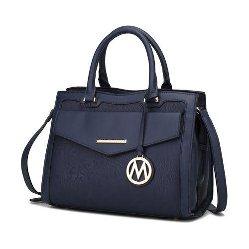 Mia K. Alyssa Satchel - Elegant Vegan Leather Handbag