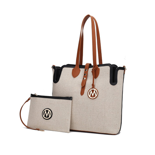 Load image into Gallery viewer, Juliana Oversize Tote &amp; Wristlet
