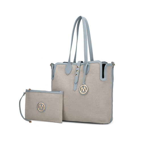 Load image into Gallery viewer, Juliana Oversize Tote &amp; Wristlet
