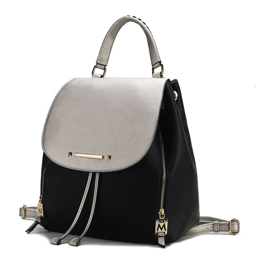 Load image into Gallery viewer, MKF Collection Kimberly Backpack Vegan Leather Women by Mia K
