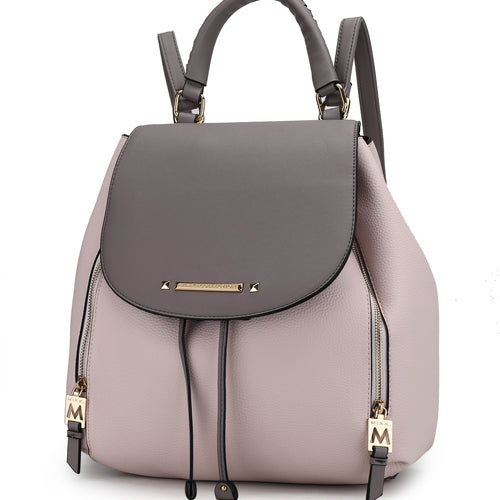 Load image into Gallery viewer, MKF Collection Kimberly Backpack Vegan Leather Women by Mia K
