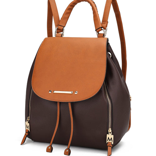 Load image into Gallery viewer, MKF Collection Kimberly Backpack Vegan Leather Women by Mia K
