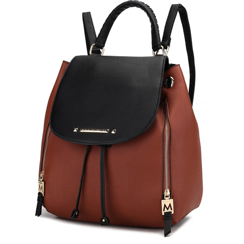 Load image into Gallery viewer, MKF Collection Kimberly Backpack Vegan Leather Women by Mia K
