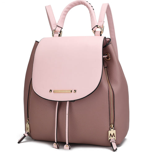 Load image into Gallery viewer, MKF Collection Kimberly Backpack Vegan Leather Women by Mia K
