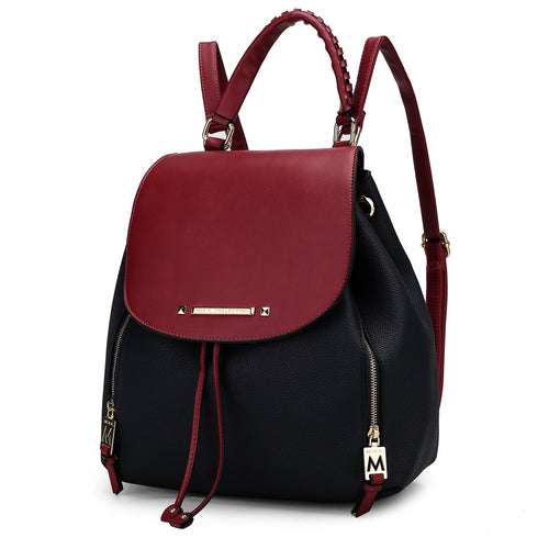 Load image into Gallery viewer, MKF Collection Kimberly Backpack Vegan Leather Women by Mia K
