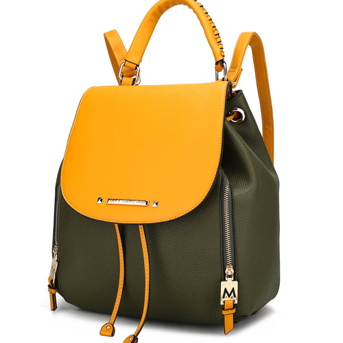 Load image into Gallery viewer, MKF Collection Kimberly Backpack Vegan Leather Women by Mia K
