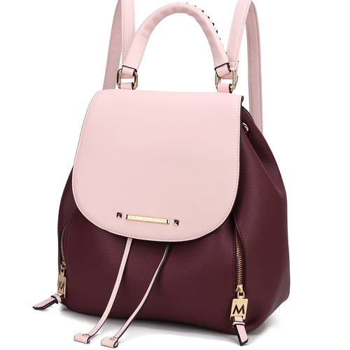 Load image into Gallery viewer, MKF Collection Kimberly Backpack Vegan Leather Women by Mia K
