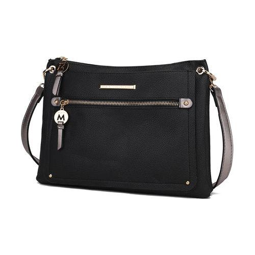 Load image into Gallery viewer, Mia K. Aliyah Crossbody - Exquisite Vegan Leather Handbag
