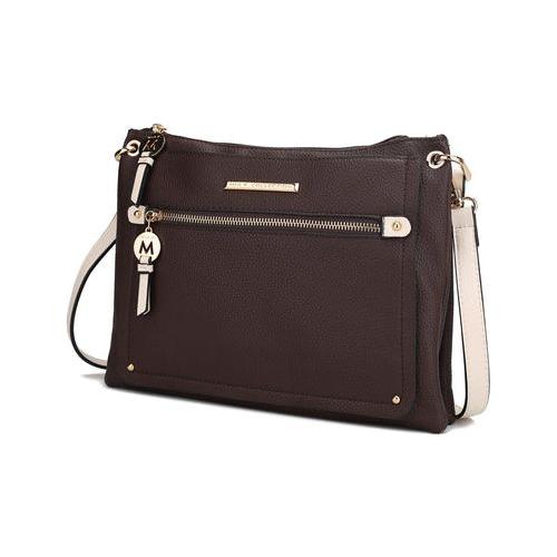 Load image into Gallery viewer, Mia K. Aliyah Crossbody - Exquisite Vegan Leather Handbag
