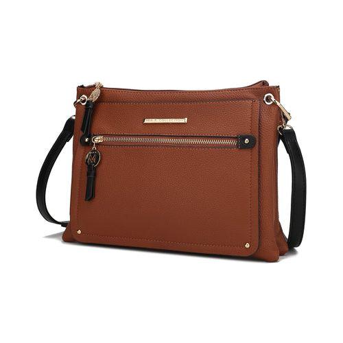 Load image into Gallery viewer, Mia K. Aliyah Crossbody - Exquisite Vegan Leather Handbag
