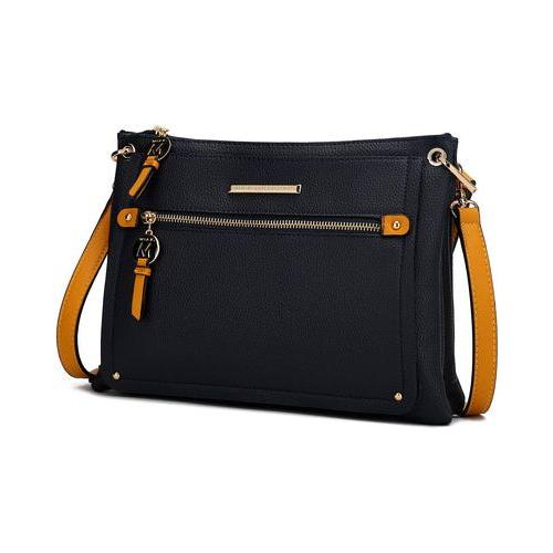 Load image into Gallery viewer, Mia K. Aliyah Crossbody - Exquisite Vegan Leather Handbag
