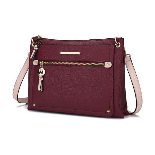 Load image into Gallery viewer, Mia K. Aliyah Crossbody - Exquisite Vegan Leather Handbag
