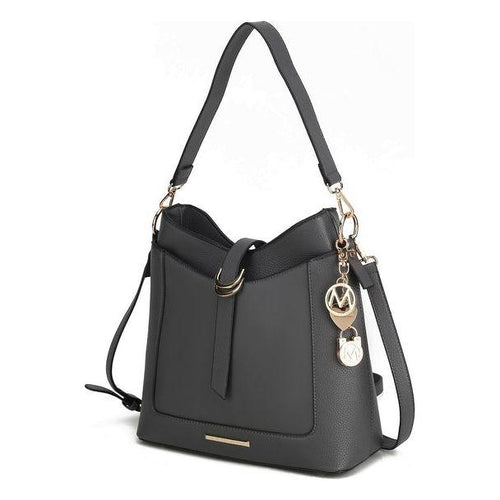 Load image into Gallery viewer, MKF Collection Geneva Vegan Leather Shoulder Bag by Mia K
