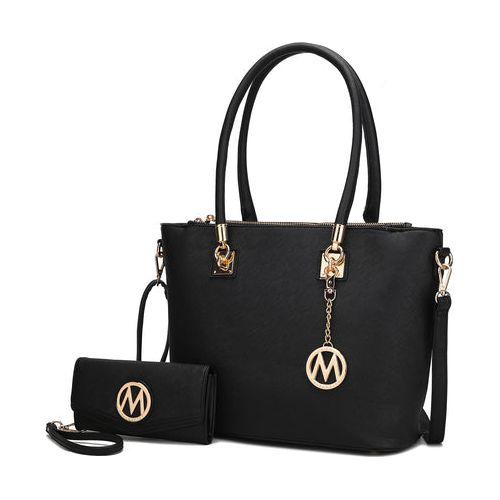 Load image into Gallery viewer, Mia K. Vanessa Tote &amp; Wallet Set Handbag for Women
