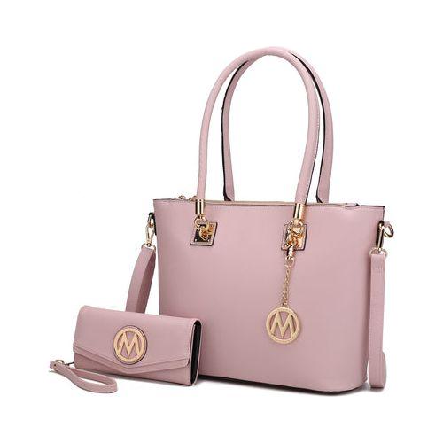 Load image into Gallery viewer, Mia K. Vanessa Tote &amp; Wallet Set Handbag for Women
